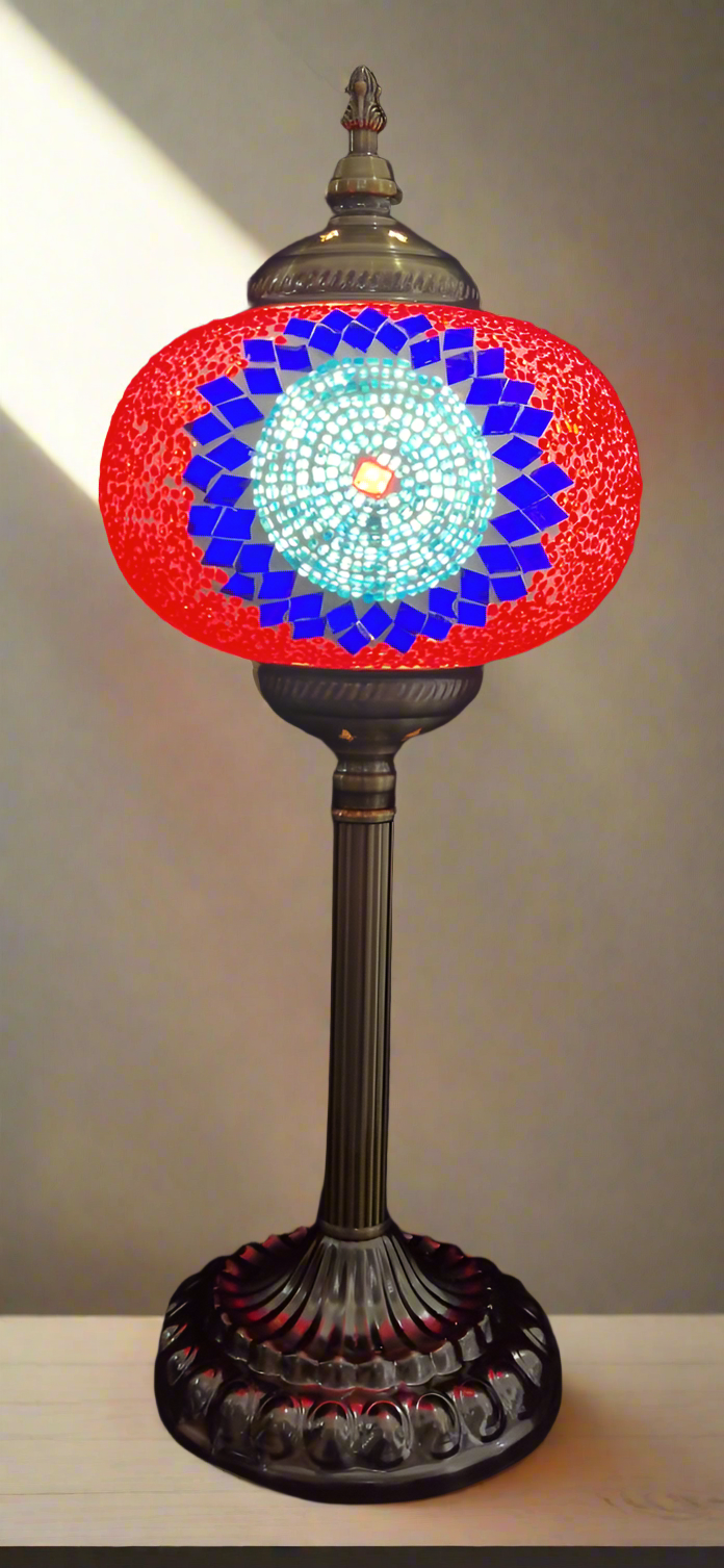 Turkish Mosaic Lamp Tall