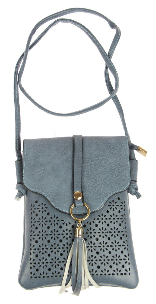 Eleanor tassle bag Denim