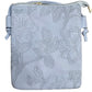 Hibiscus emboss Phone Bag Grey