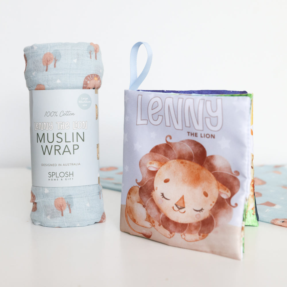 Baby Lion Cloth Book