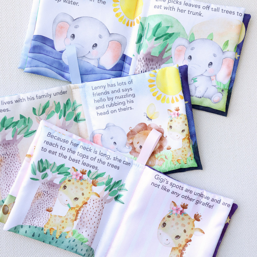 Baby Lion Cloth Book