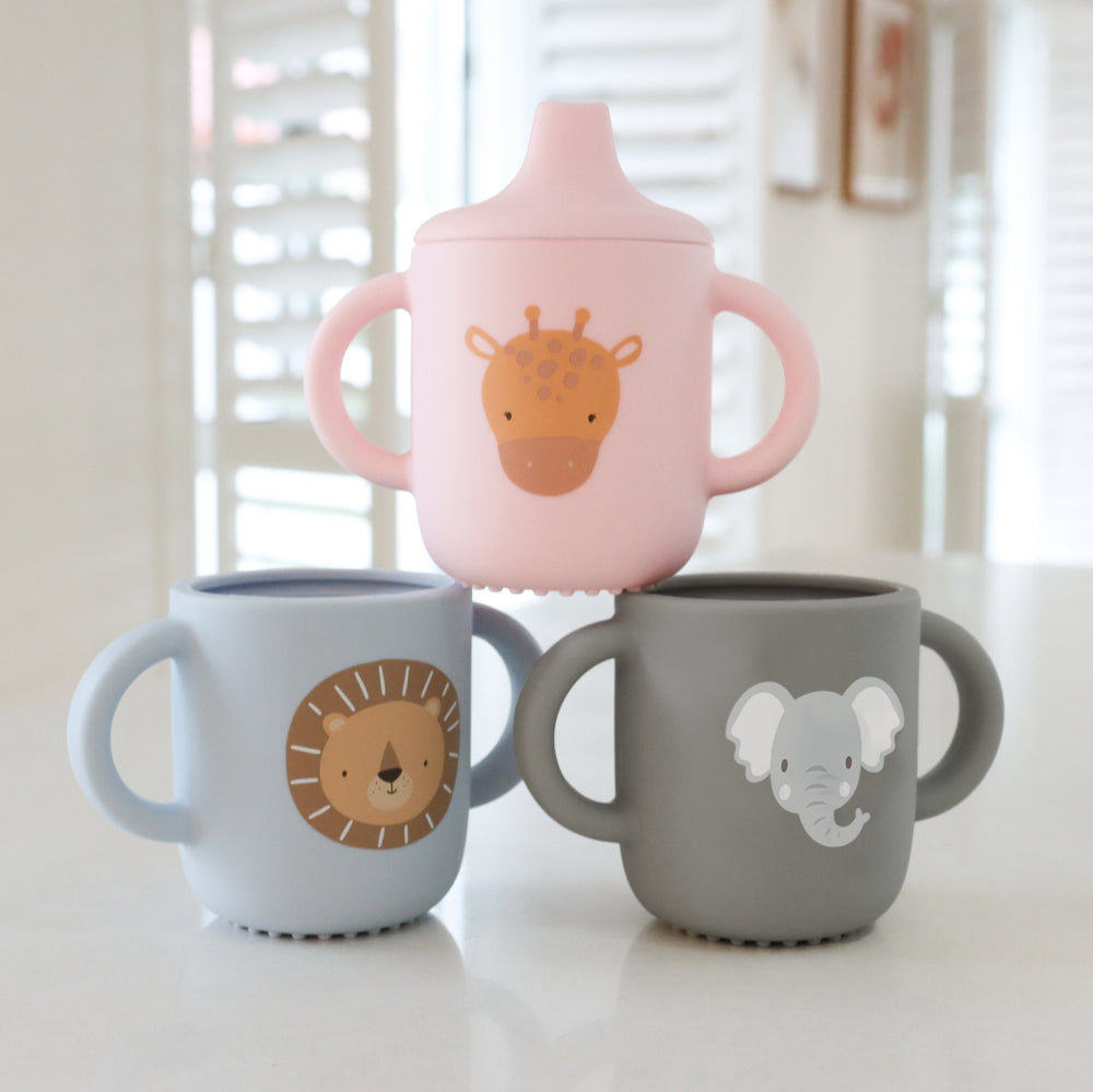 Baby Lion Silicone Sippy Cup