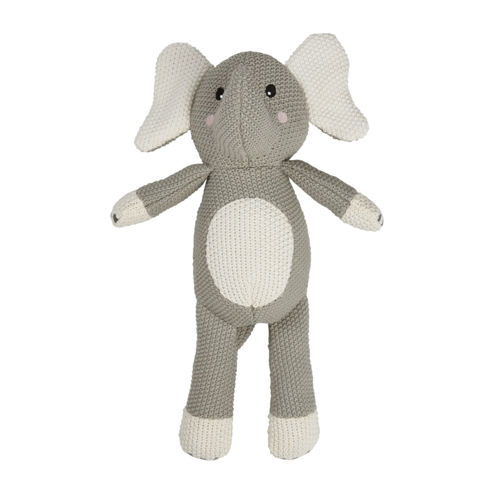 Baby Elephant Knitted Toy