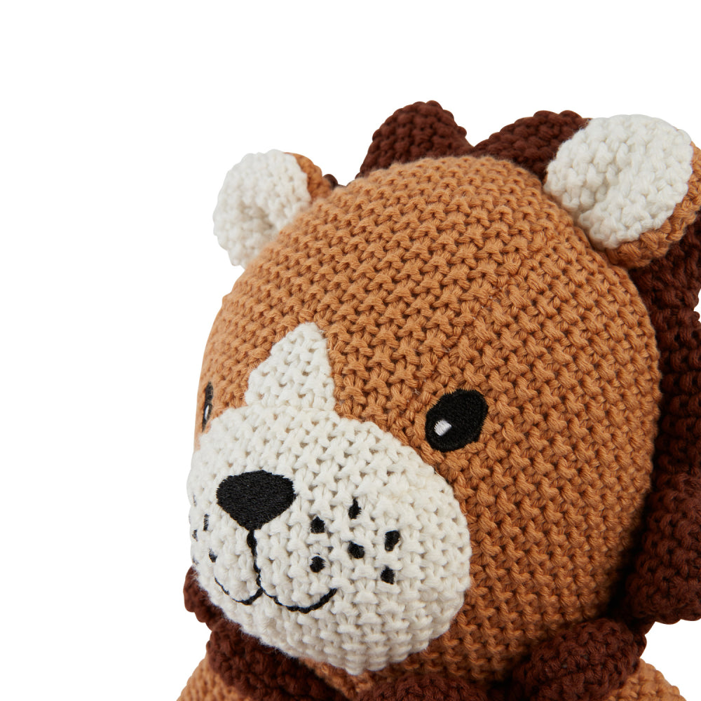 Baby Lion Knitted Toy