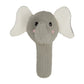 Baby Elephant Knitted Rattle