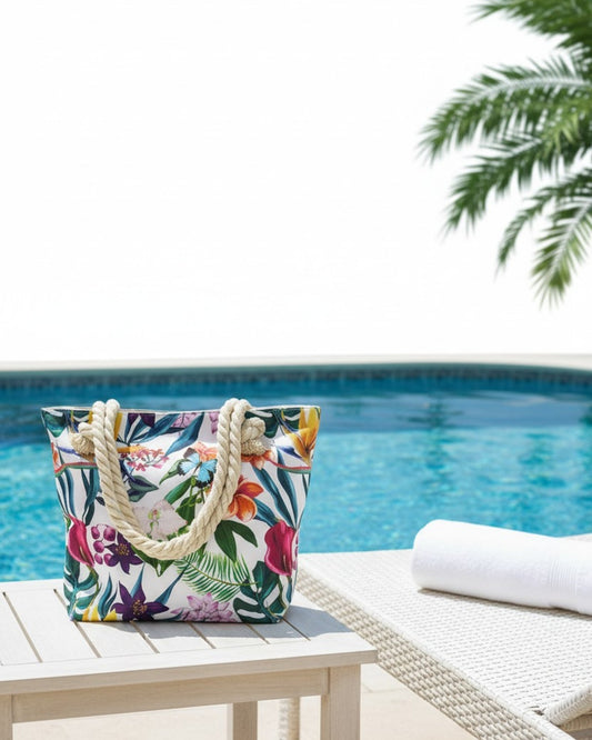 Beach bag - Frangipani