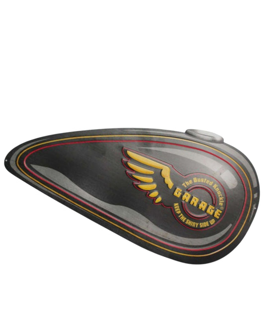 Motorbike Tank Sign - Black