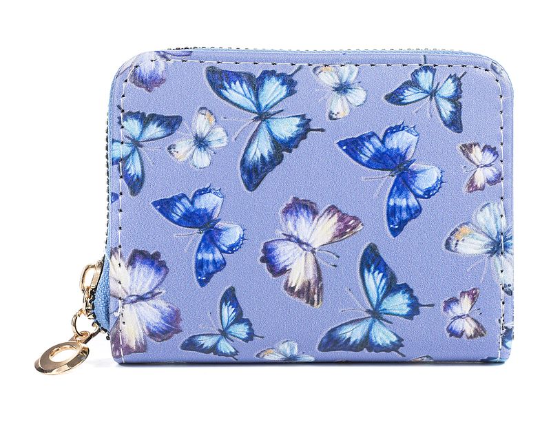 Blue Butterfly Card Holder