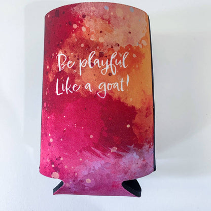 Goat Quote Flat Stubby Holder Cooler