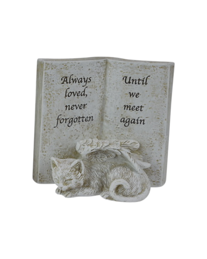 Memorial Dog / Cat Book Plaque