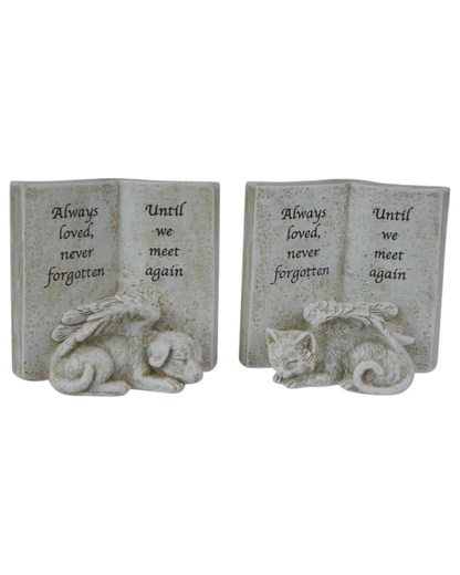 Memorial Dog / Cat Book Plaque