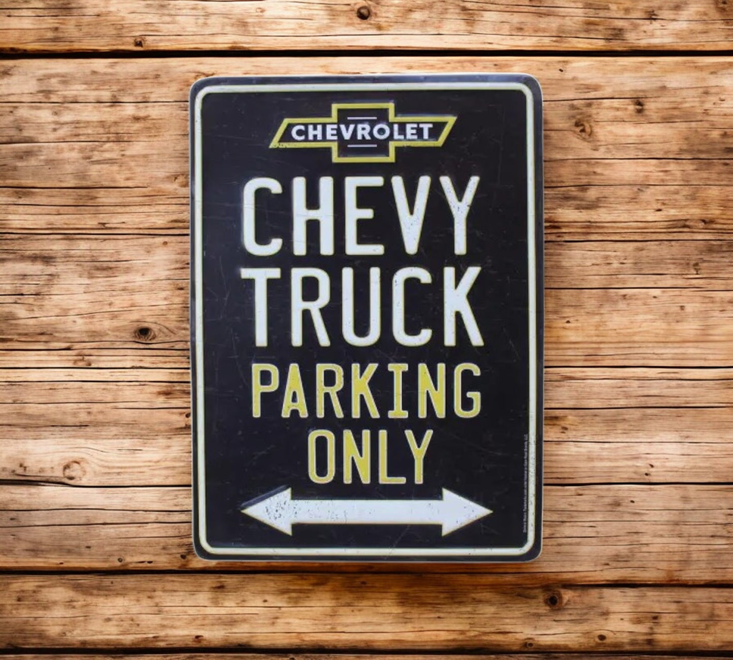 Chevy Truck Parking Sign