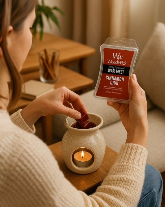 WoodWick Cinnamon Chai Wax Melt
