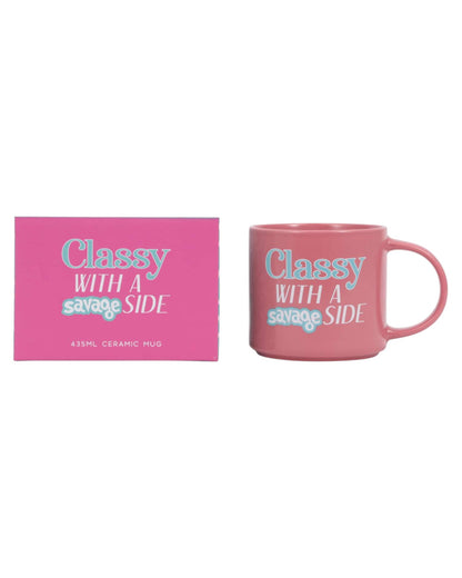 Cheeky Drink Mug - Classy Savage