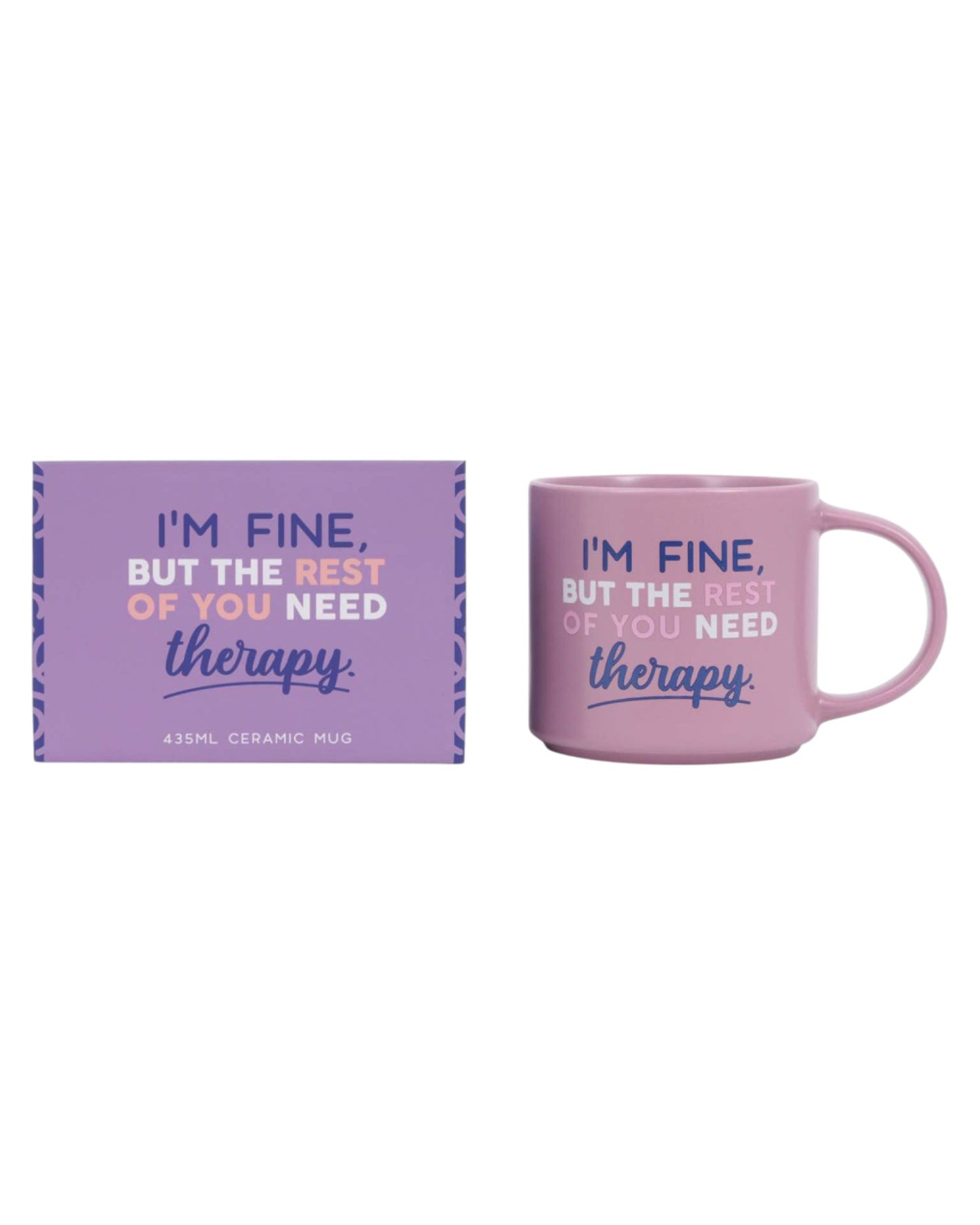 Cheeky Drink Mug - Therapy