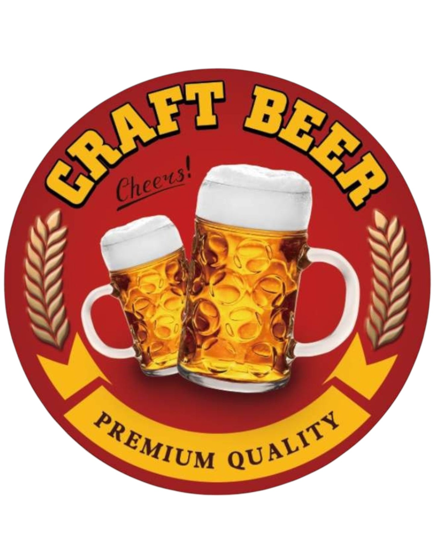 Metal Wall Art Craft Beer