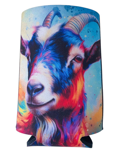 Goat Quote Flat Stubby Holder Cooler