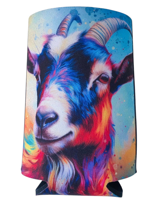 Goat Quote Flat Stubby Holder Cooler