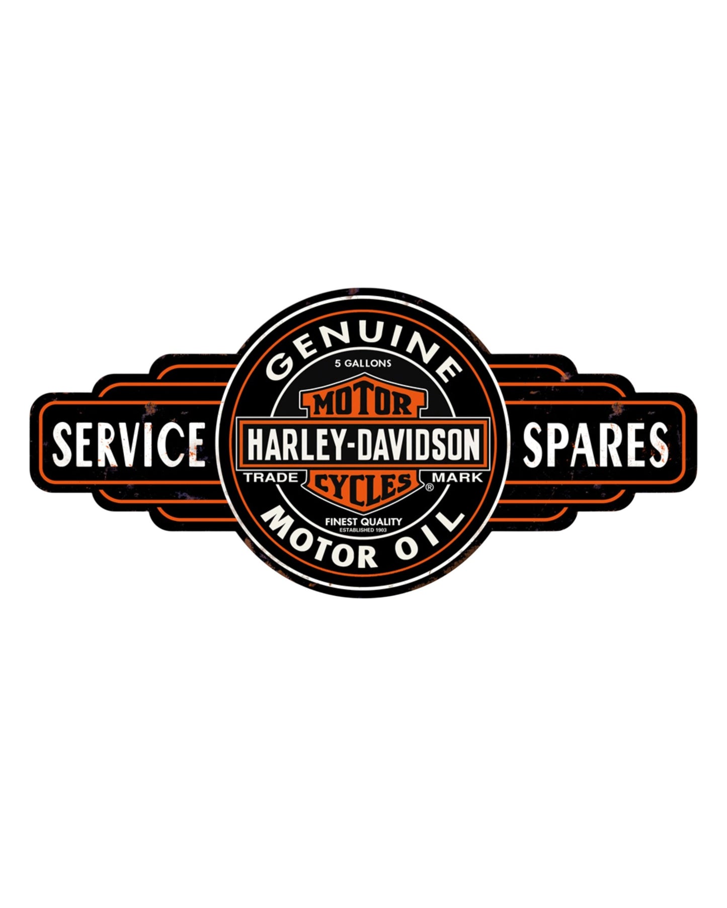 Harley Davidson Wall Plaque