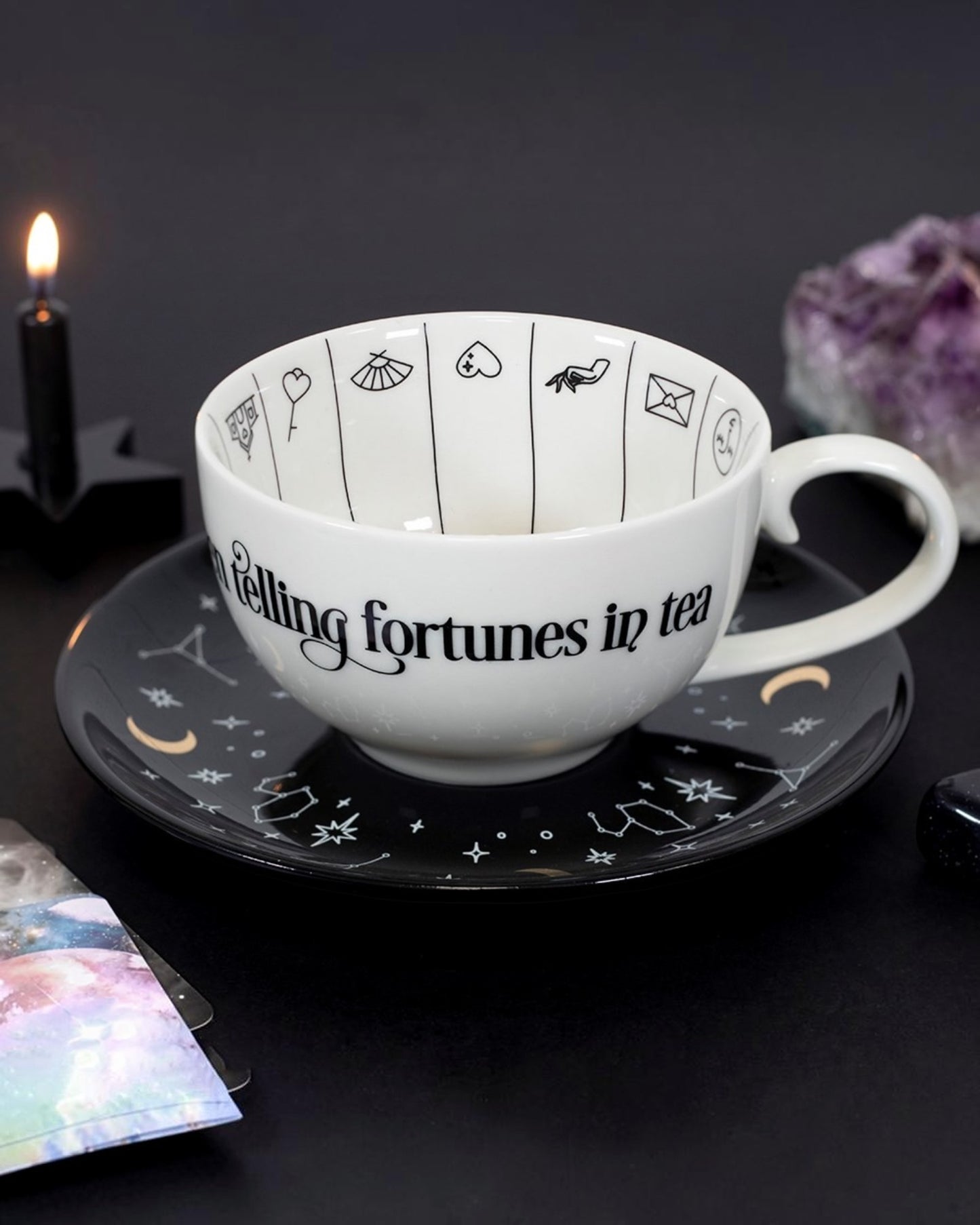 Fortune Telling Ceramic Teacup