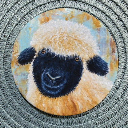 Valaise Blacknose Sheep Ceramic Coaster