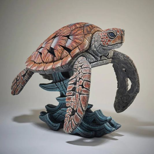 Edge Sculpture Sea Turtle Figure