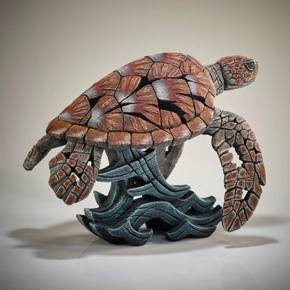 Edge Sculpture Sea Turtle Figure