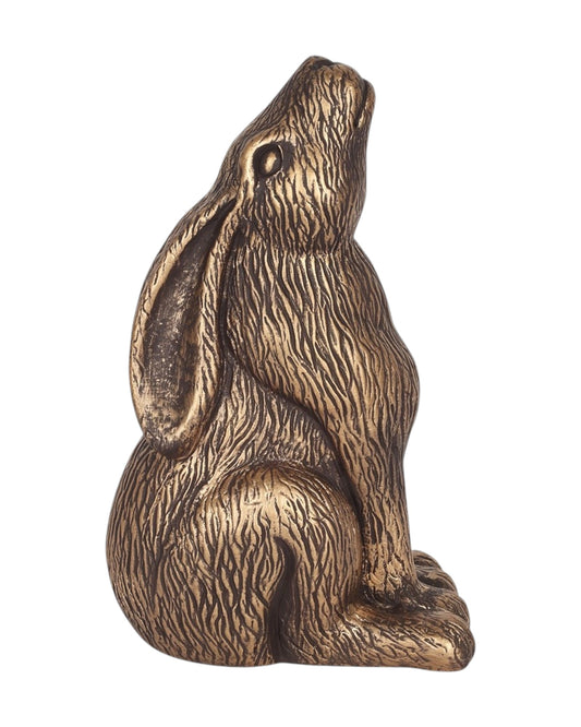 Bronze Garden Moon Gazing Hare