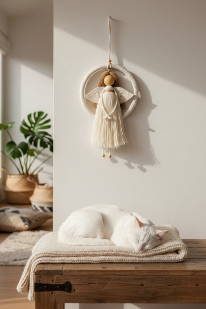 Angel in a Circle Hanging