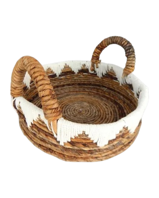 Banana Fibre Tray w Handles