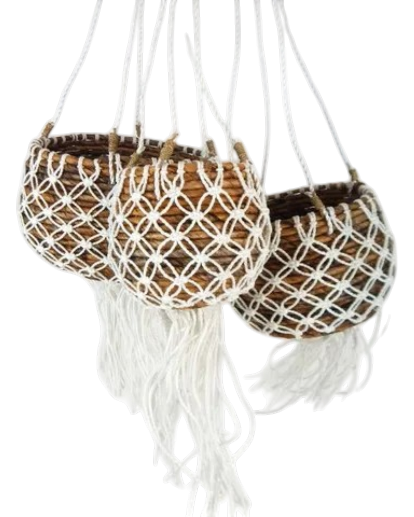 Banana Fibre Hanging Baskets
