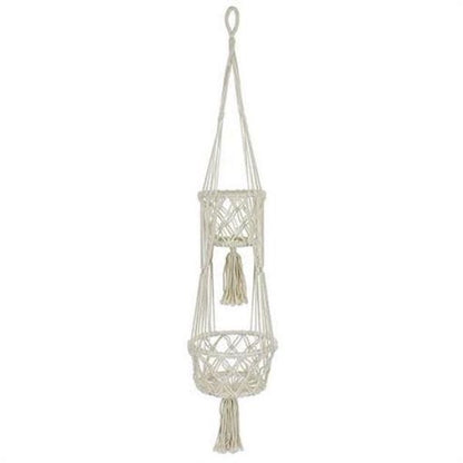 Macrame Double Pot Hanger