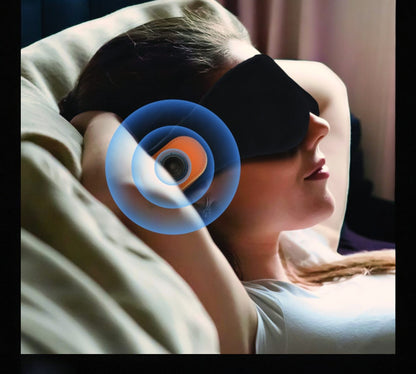 Wireless Speaker Eye Mask Black