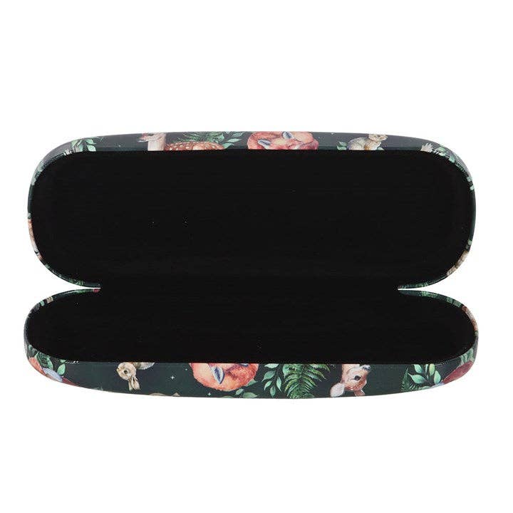 Forest Animal Print Glasses Case