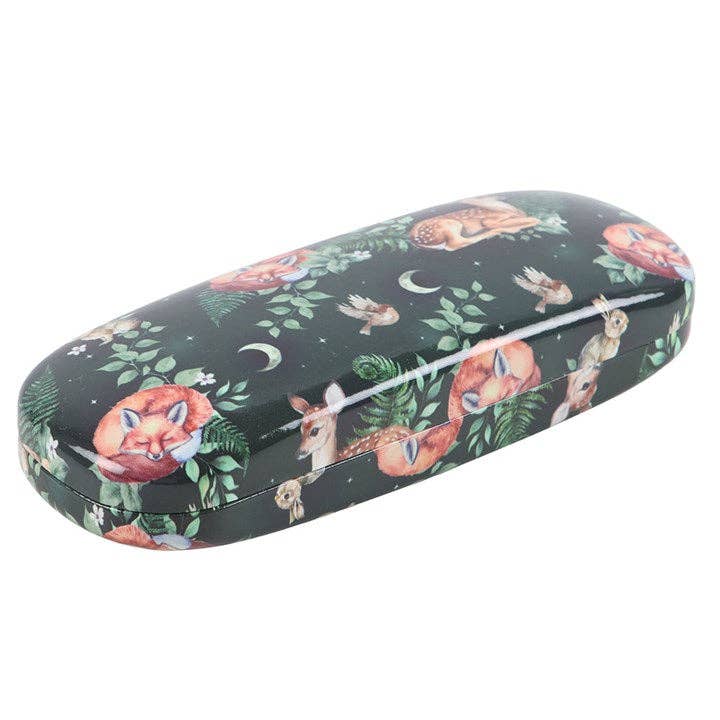 Forest Animal Print Glasses Case