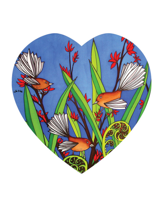 Fantails Ceramic Hearts - Jo May