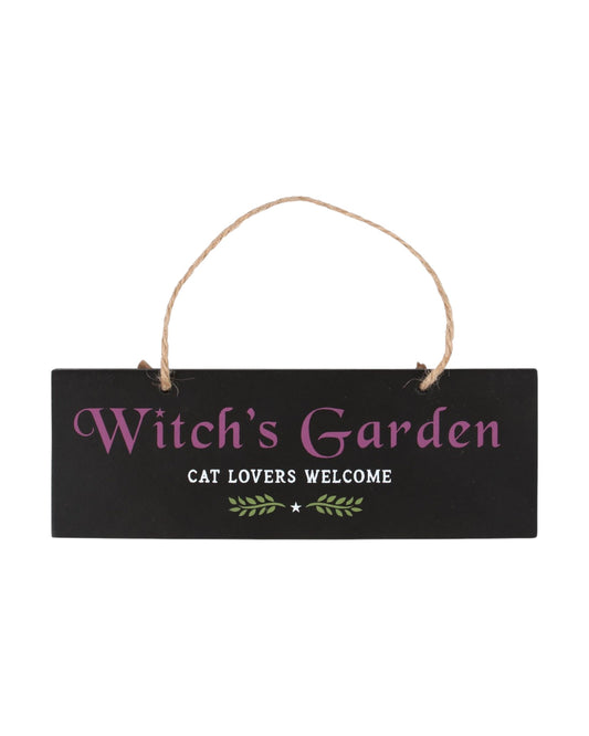 Witch's Garden Hanging Sign NEW!