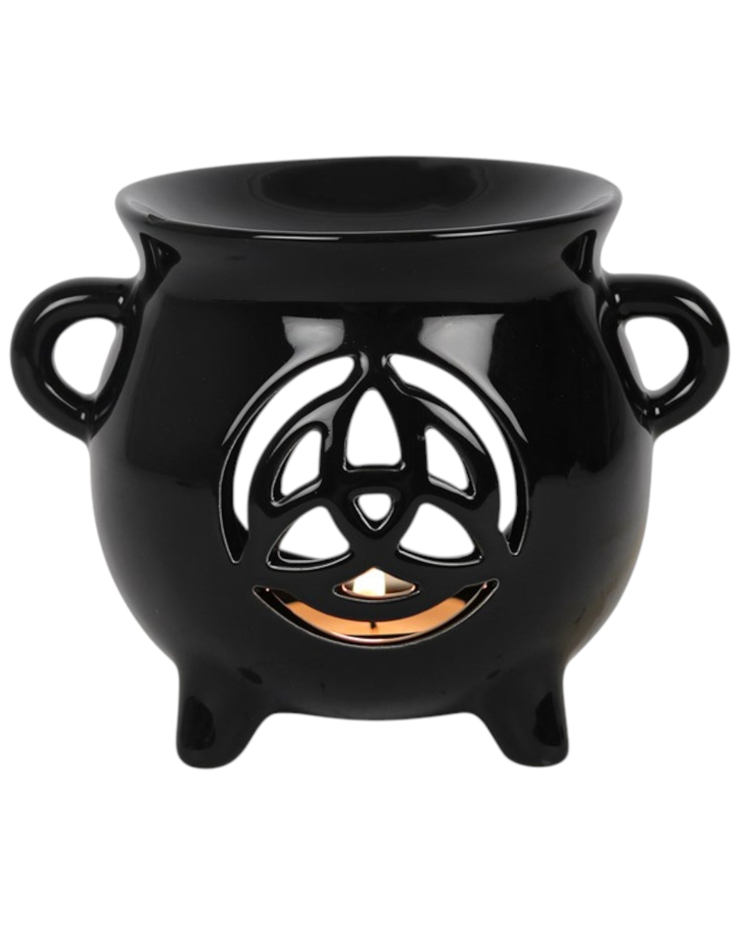 Triquetra Cauldron Oil Burner