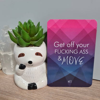 The Fucking Honest Oracle Cards