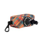 Frank Barker Orange Plaid Poop Bag