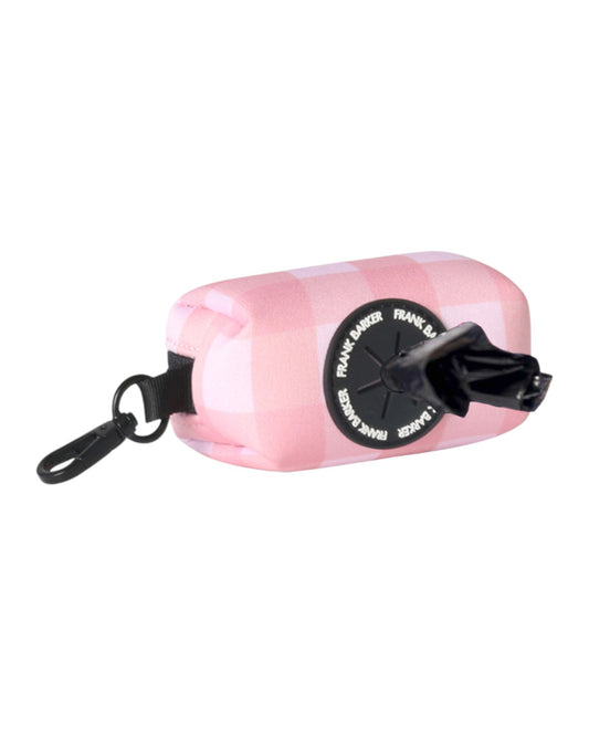 Frank Barker Pink Gingham Poop Bag