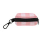 Frank Barker Pink Gingham Poop Bag