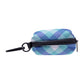 Frank Barker Teal Gingham Poop Bag