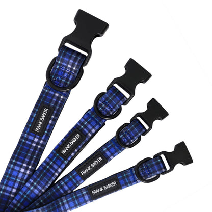 Blue Plaid Collar