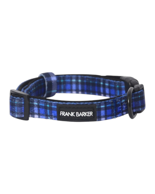 Blue Plaid Collar