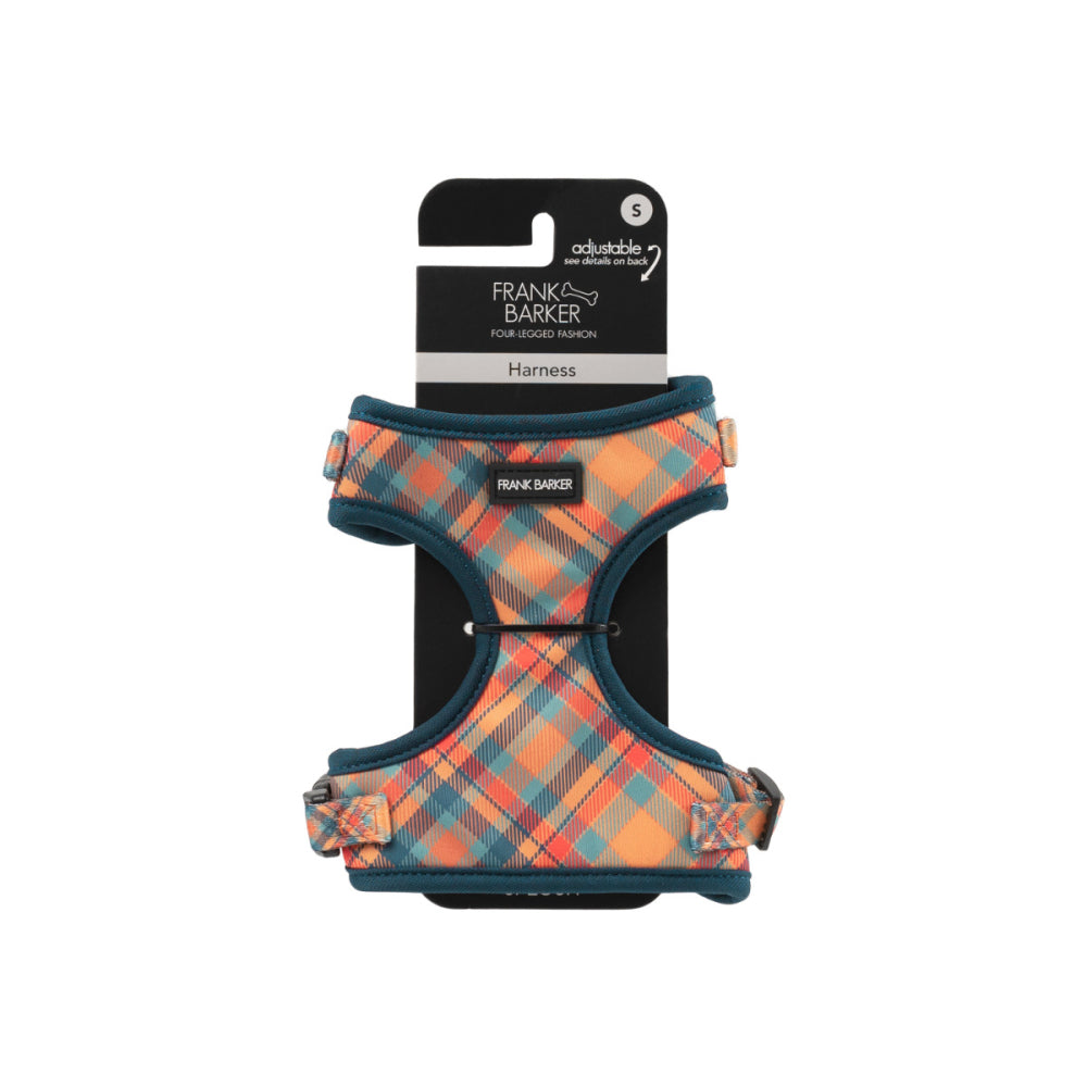 Orange Plaid Harness