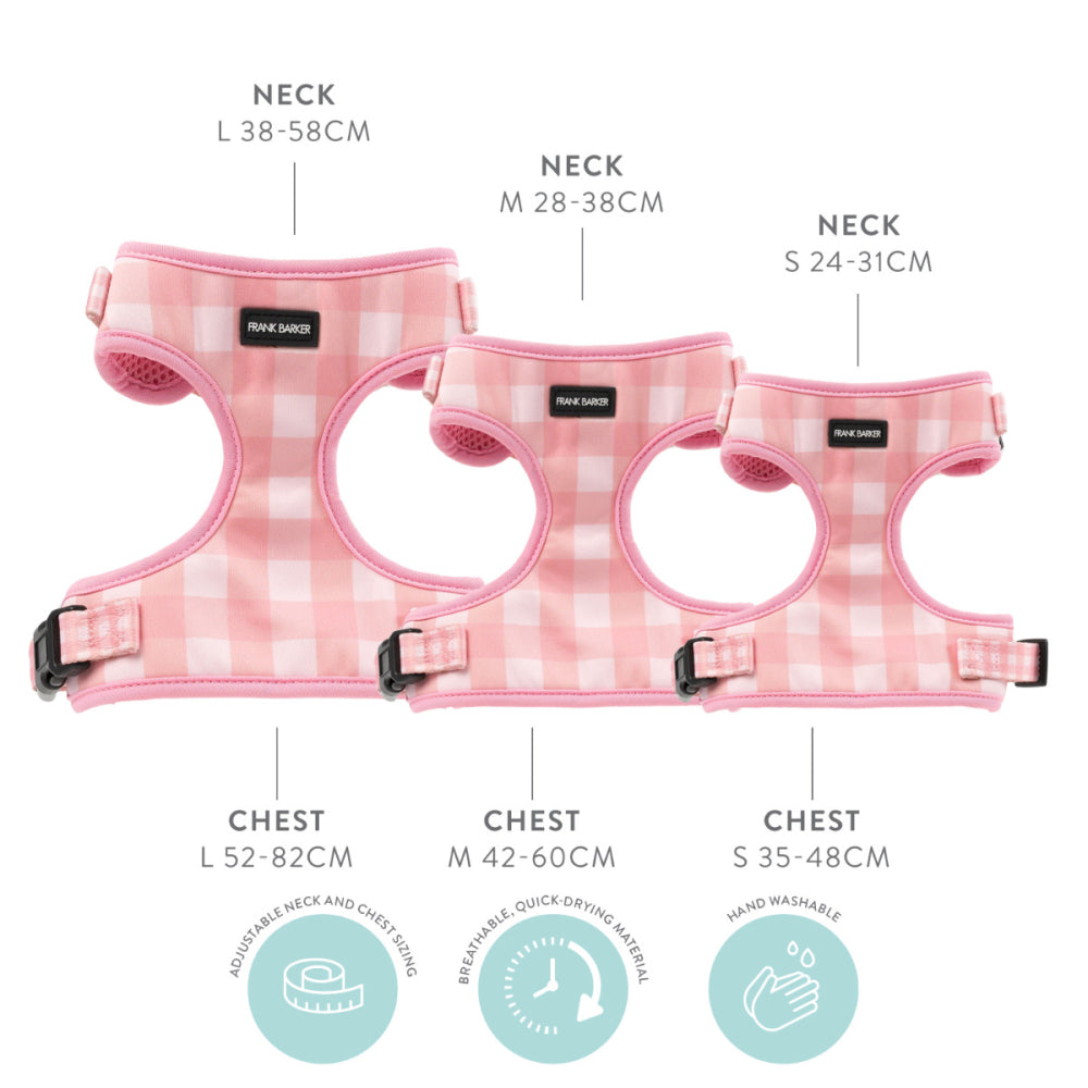 Pink Gingham Harness