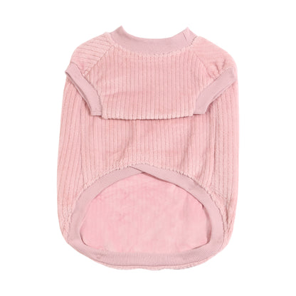 Velvet Lined Pink Corduroy Coat