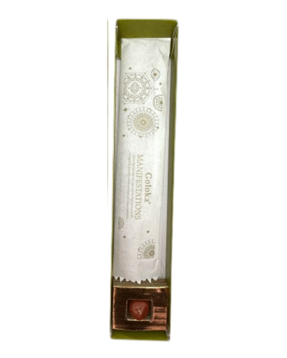 Grounding & Stability- Vetiver Incense with Red Jasper