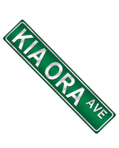 Kia Ora Street Sign